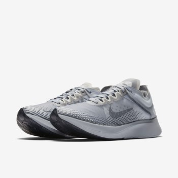 Nike Zoom Fly SP Fast - Férfi Futócipő - Obszidián/Platina/Obszidián